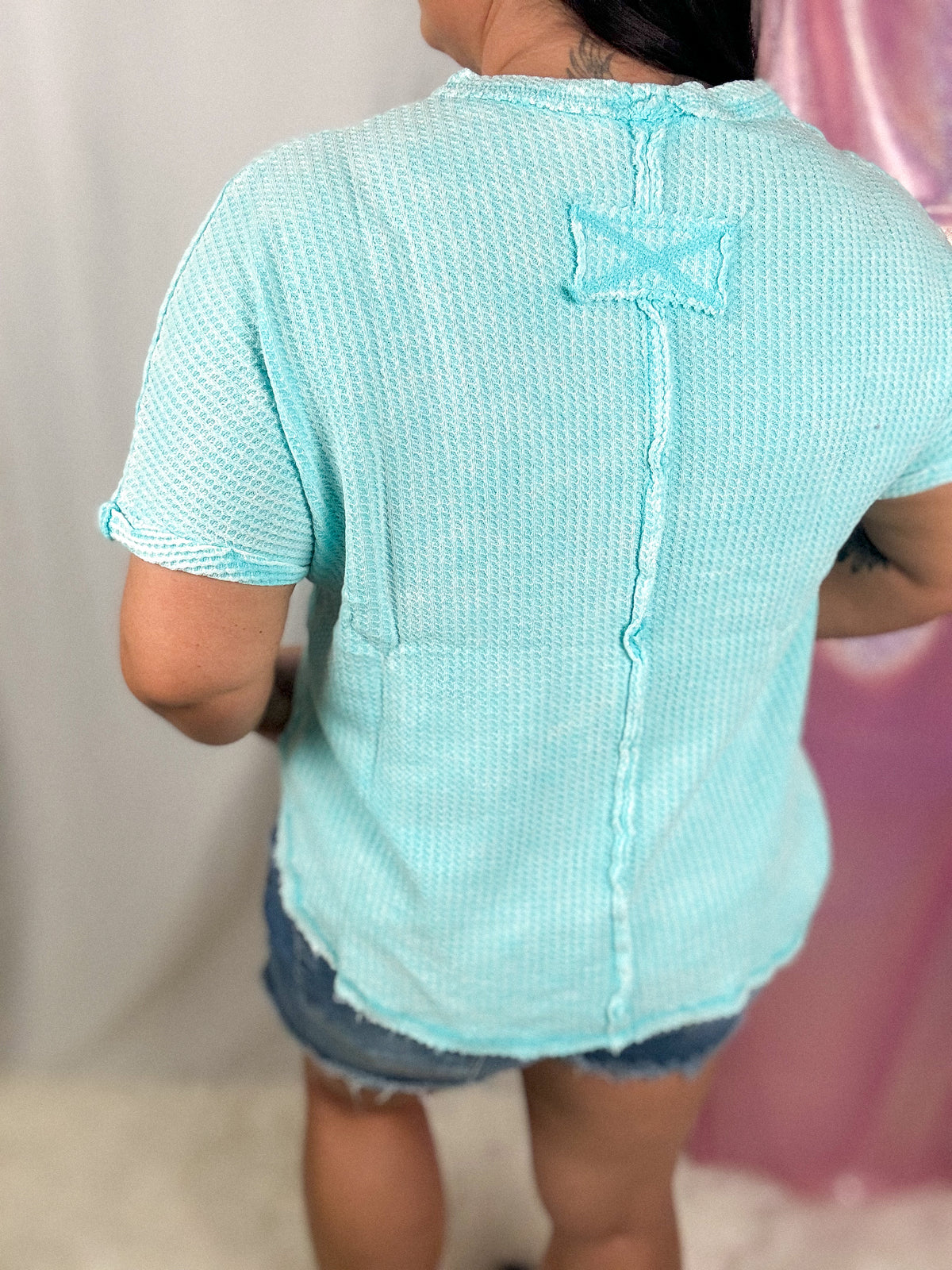 Good Time Waffle Top- 5 Colors
