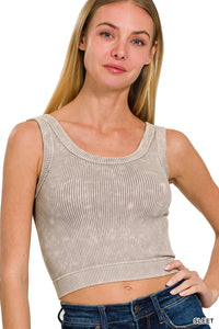 Miley Seamless Cropped Tank - 3 colors!