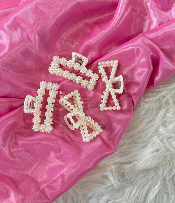 Pearl Claw Clips