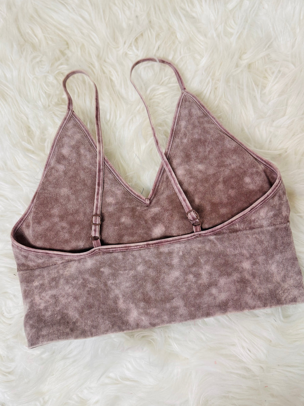Washed Seamless Bralette