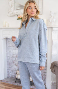 Fleece Lined Pullover Top