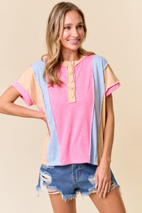 Sunrise Colorblock Top