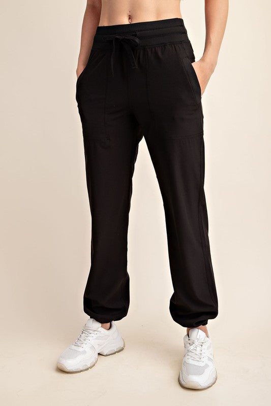 Rae Mode Oxford Adjustable Wind Pants