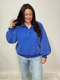 Piper Mineral Wash Pullover