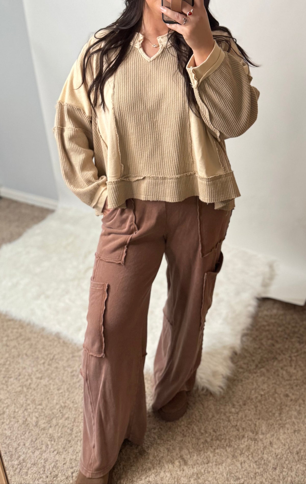 Oversized Cargo Sweatpants