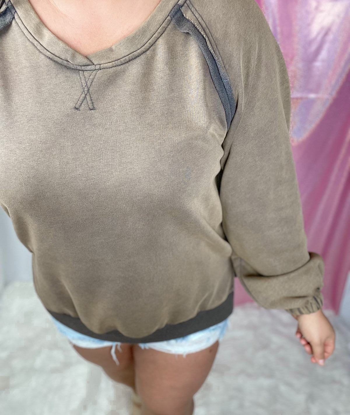 Cross My Heart Pullover