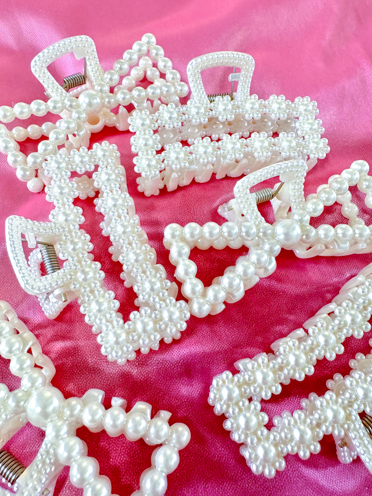 Pearl Claw Clips