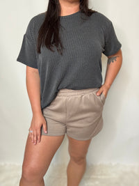 On Point Scuba Shorts- Cocoa