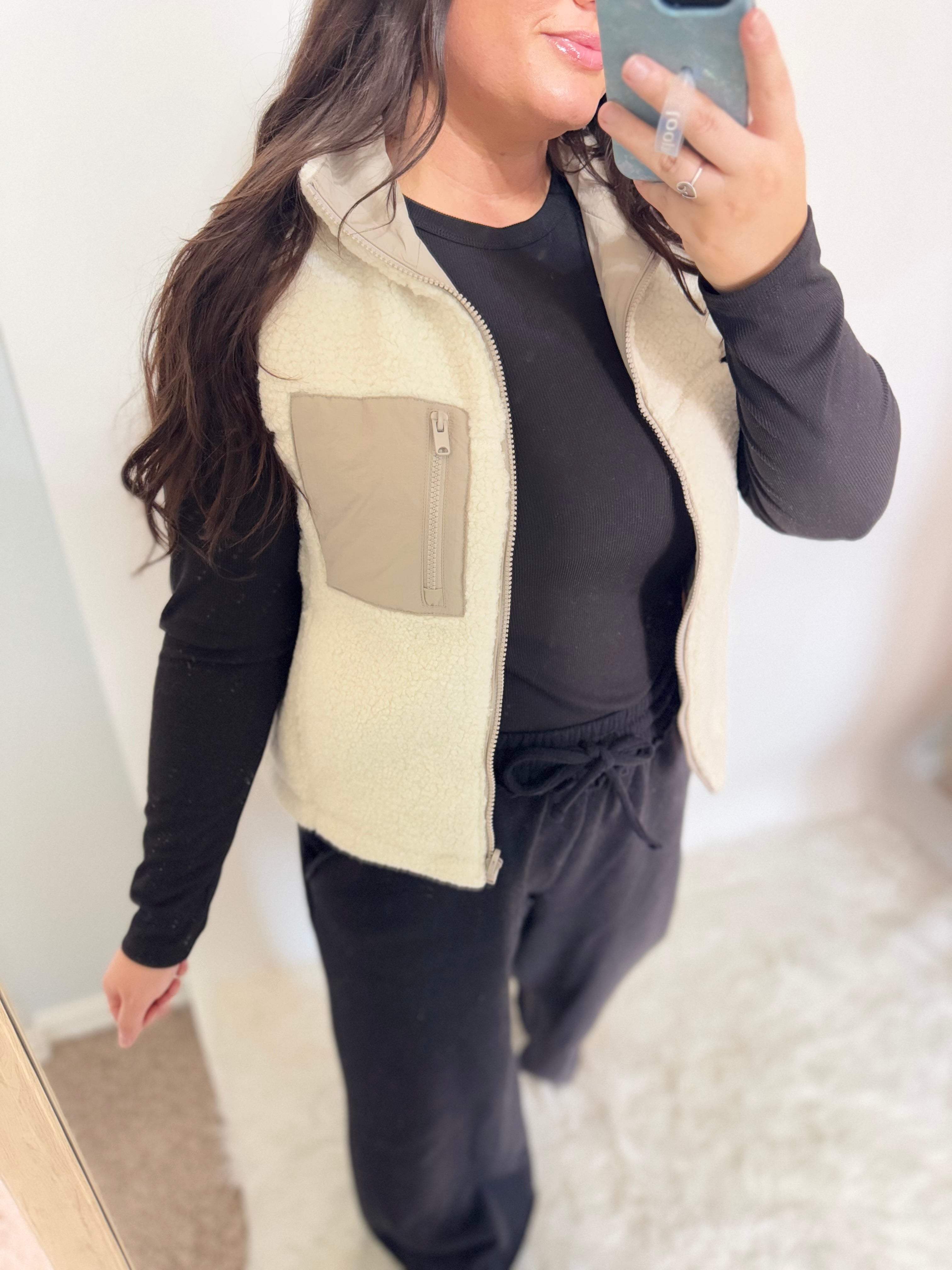 Iris Fleece Reversible Vest – Fifty Four Boutique