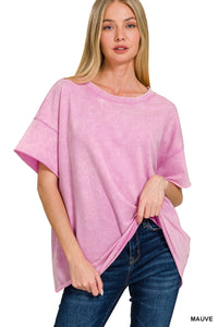 On The Go French Terry Top- 5 Colors