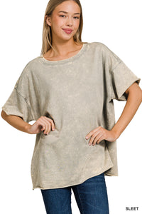 On The Go French Terry Top- 5 Colors