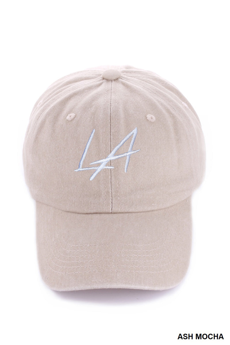 Washed LA Ball Cap - Two Colors