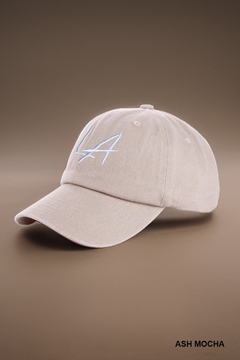 Washed LA Ball Cap - Two Colors