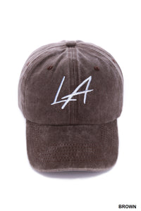 Washed LA Ball Cap - Two Colors